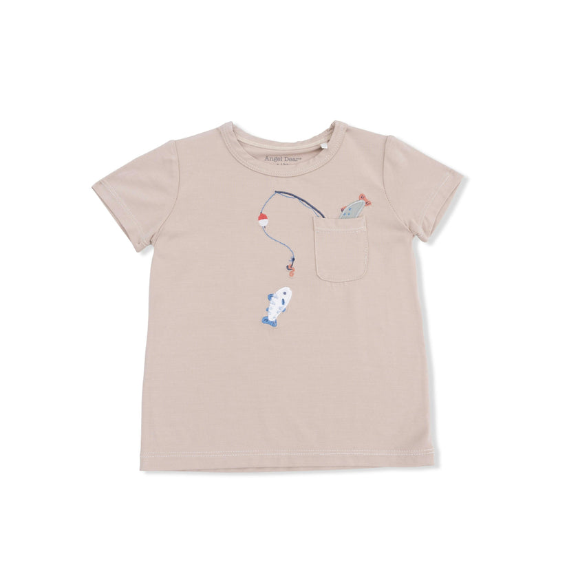 Gone Fishing - Crew Neck Tee with Cargo Short