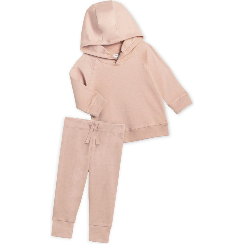 Organic Infant Lightweight Hoodie and Pant Set