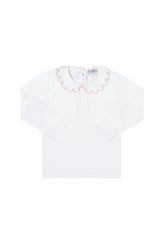 Nella Scallops Long Sleeve Tee