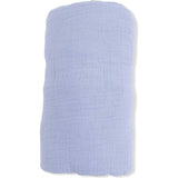 Solid Muslin Blue Blizzard - Swaddle Blanket