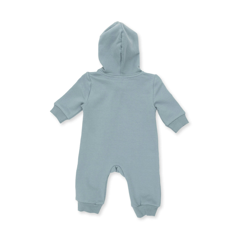 Varsity French Terry - Hooded Jumpsuit