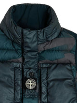 Blue Down Vest