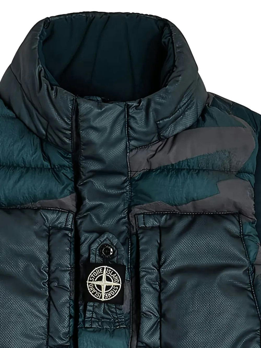 Blue Down Vest