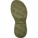 Oruga Calfskin Leather Flexible Sandals, Green