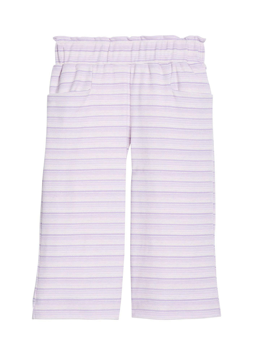 Palazzo Pants - Lavender Sparkle Stripe