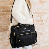 Satchel 14-Compartment Diaper Bag