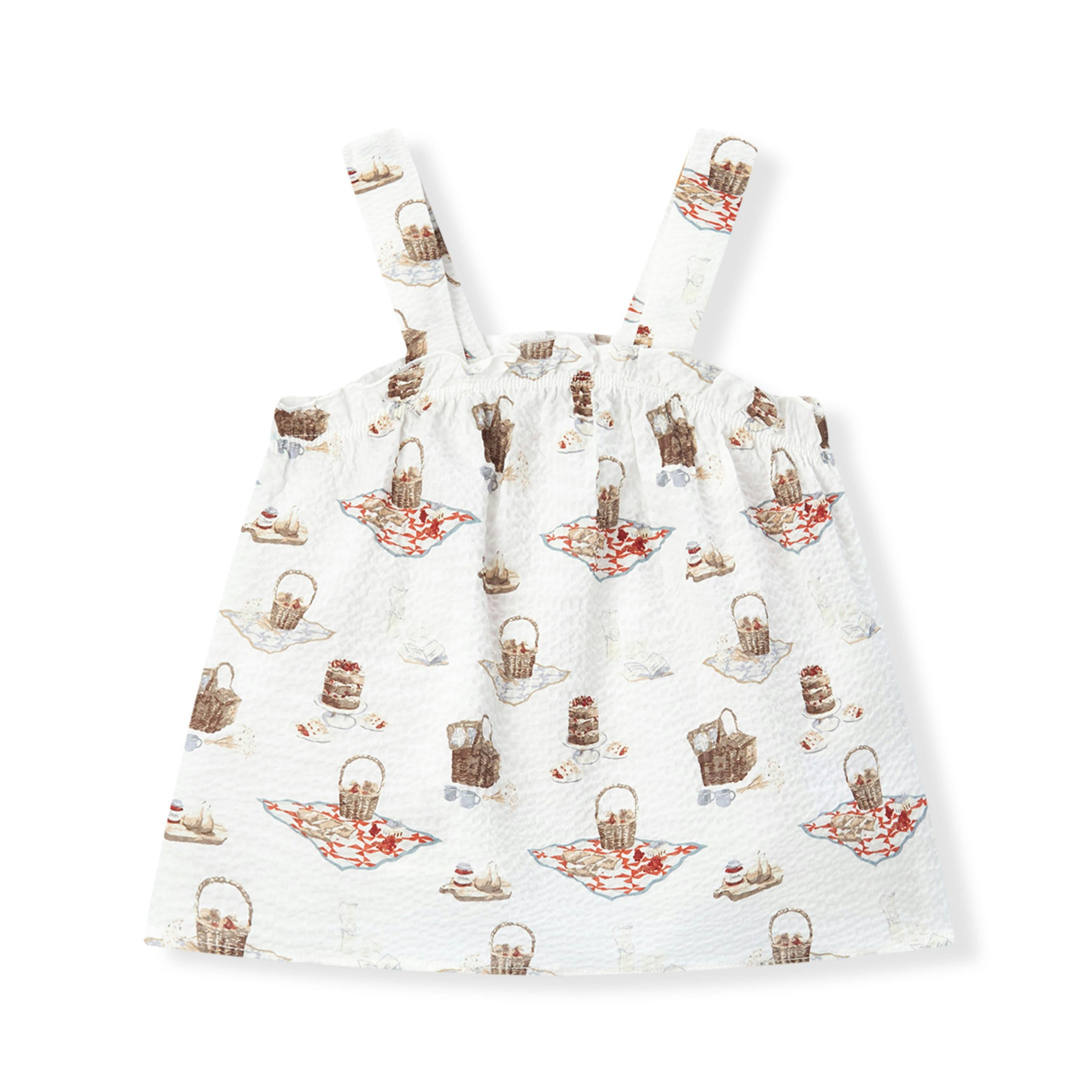 Picnic Ruffle Tank and Pant Set
