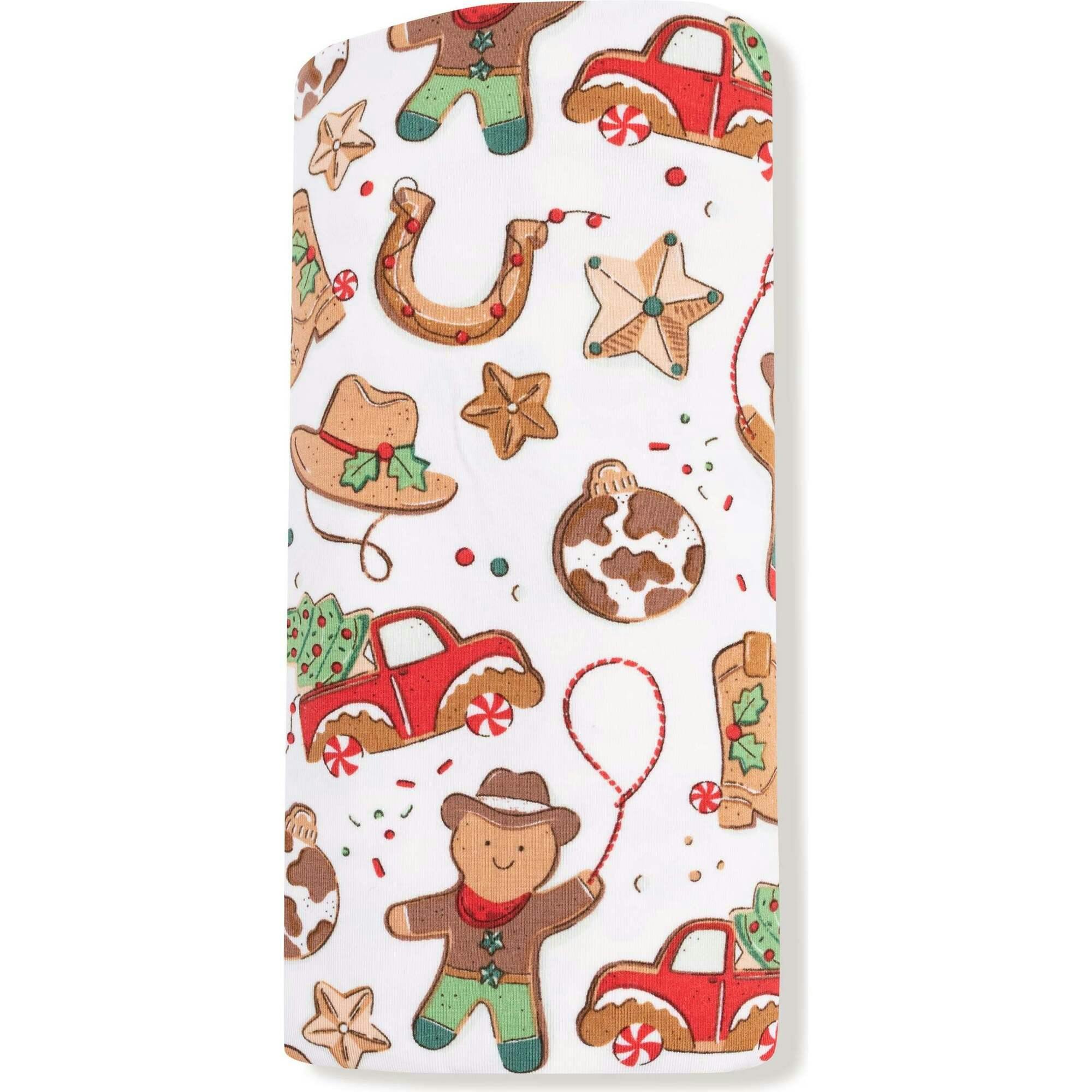 Cowboy Christmas - Swaddle Blanket