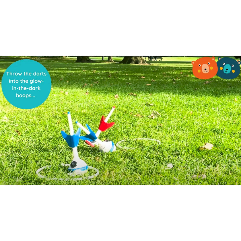 Deluxe Light-Up Lawn Darts