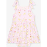 Edwina Bow Babydoll Bodysuit Dress
