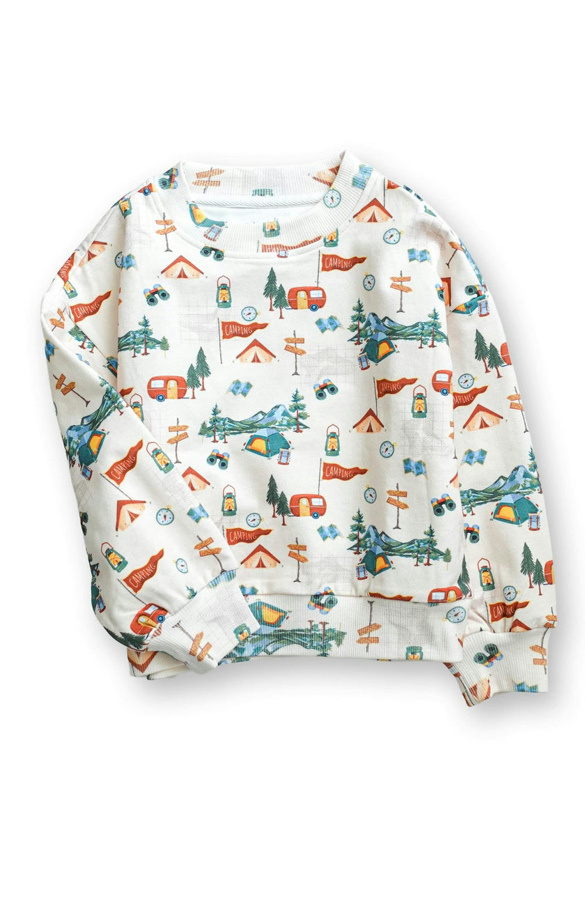 Happy Camper Hunter Sweatshirt