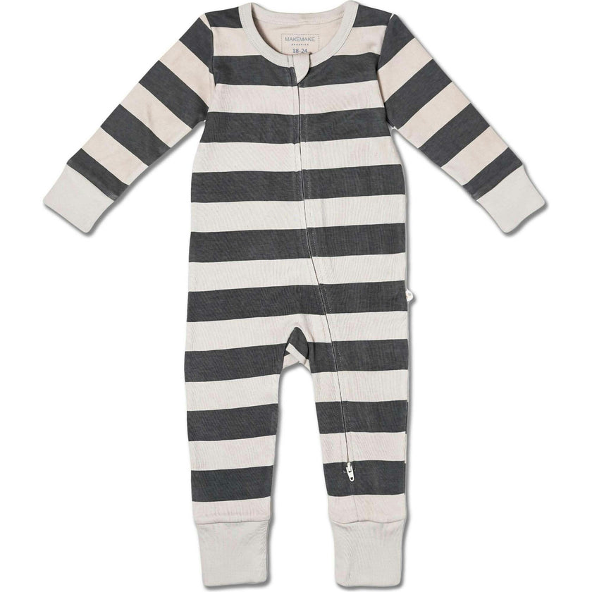 Organic 2-Way Zip Romper
