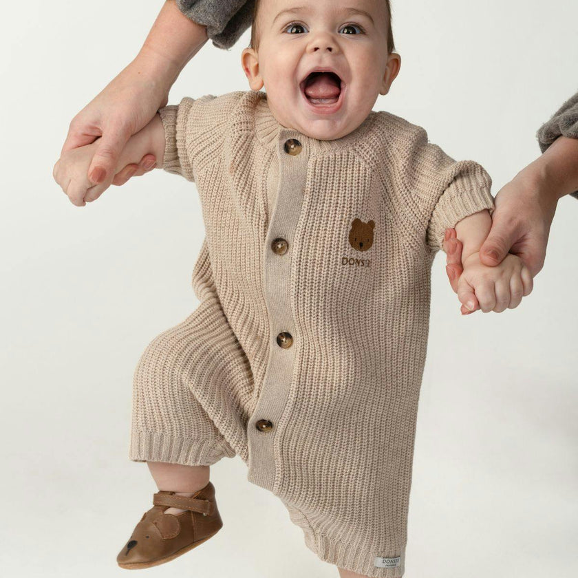 Dantje Jumpsuit | Bear | Milk Chocolate