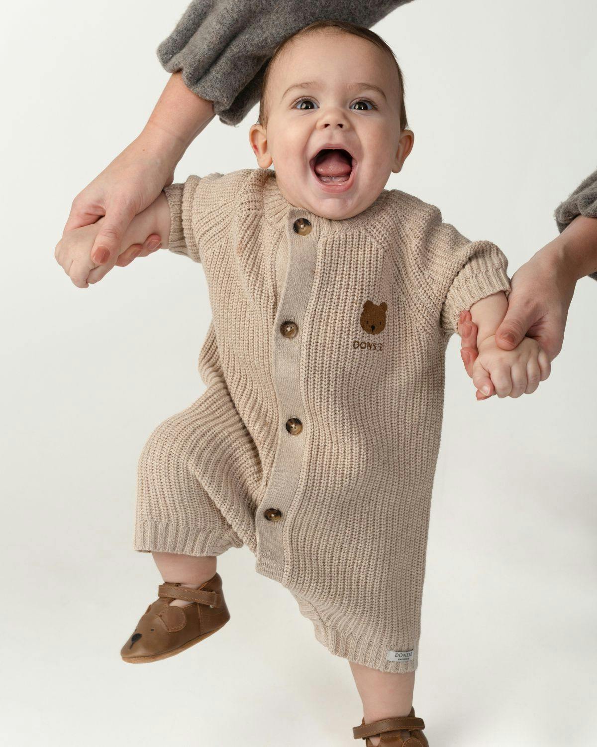 Dantje Jumpsuit | Bear | Milk Chocolate