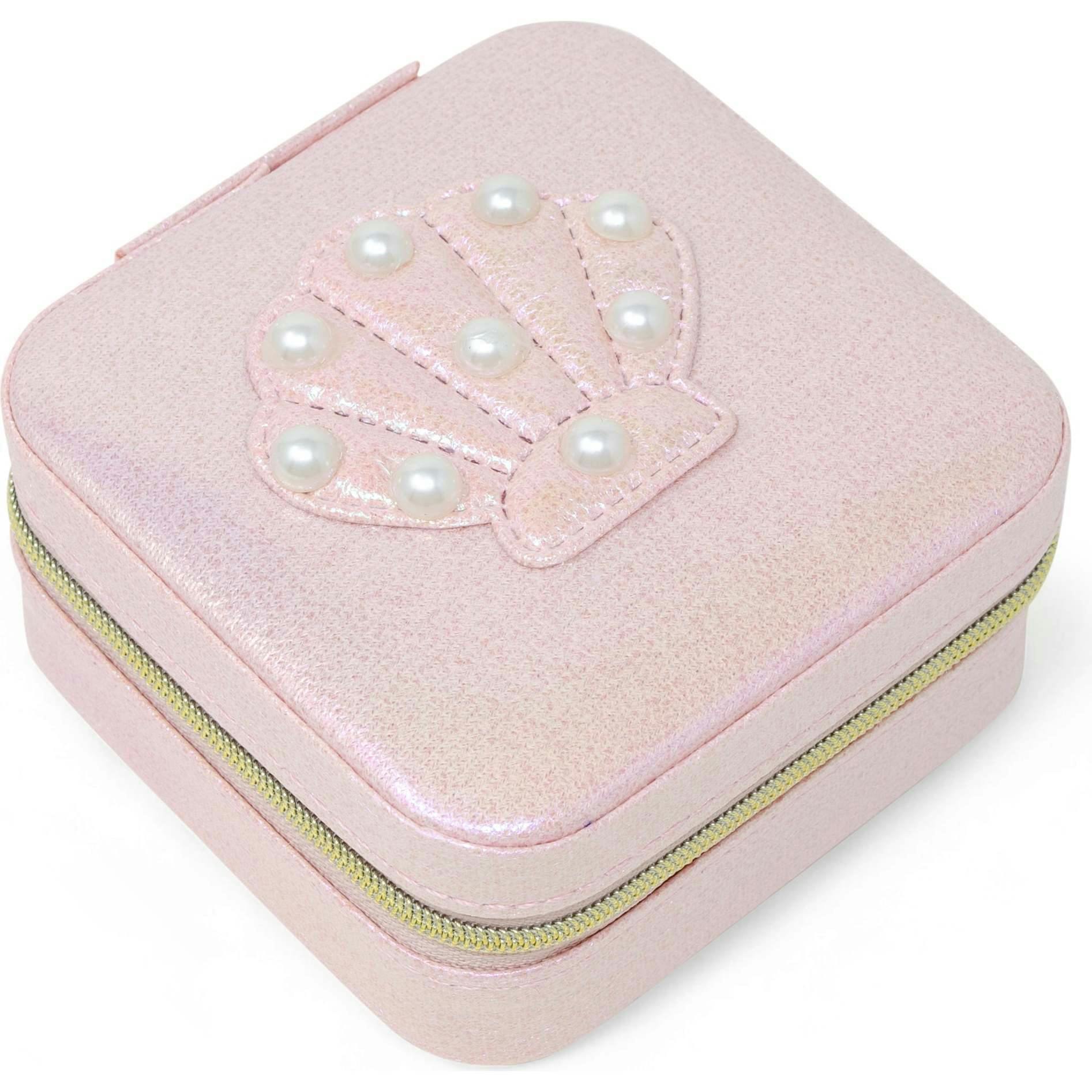 Girl's Mermaid Seashell Pearl Jewelry Box