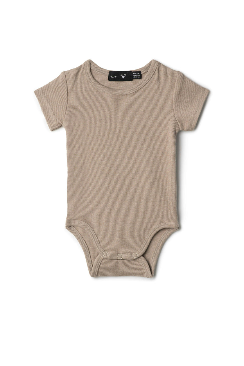 Soft Rib Baby Romper