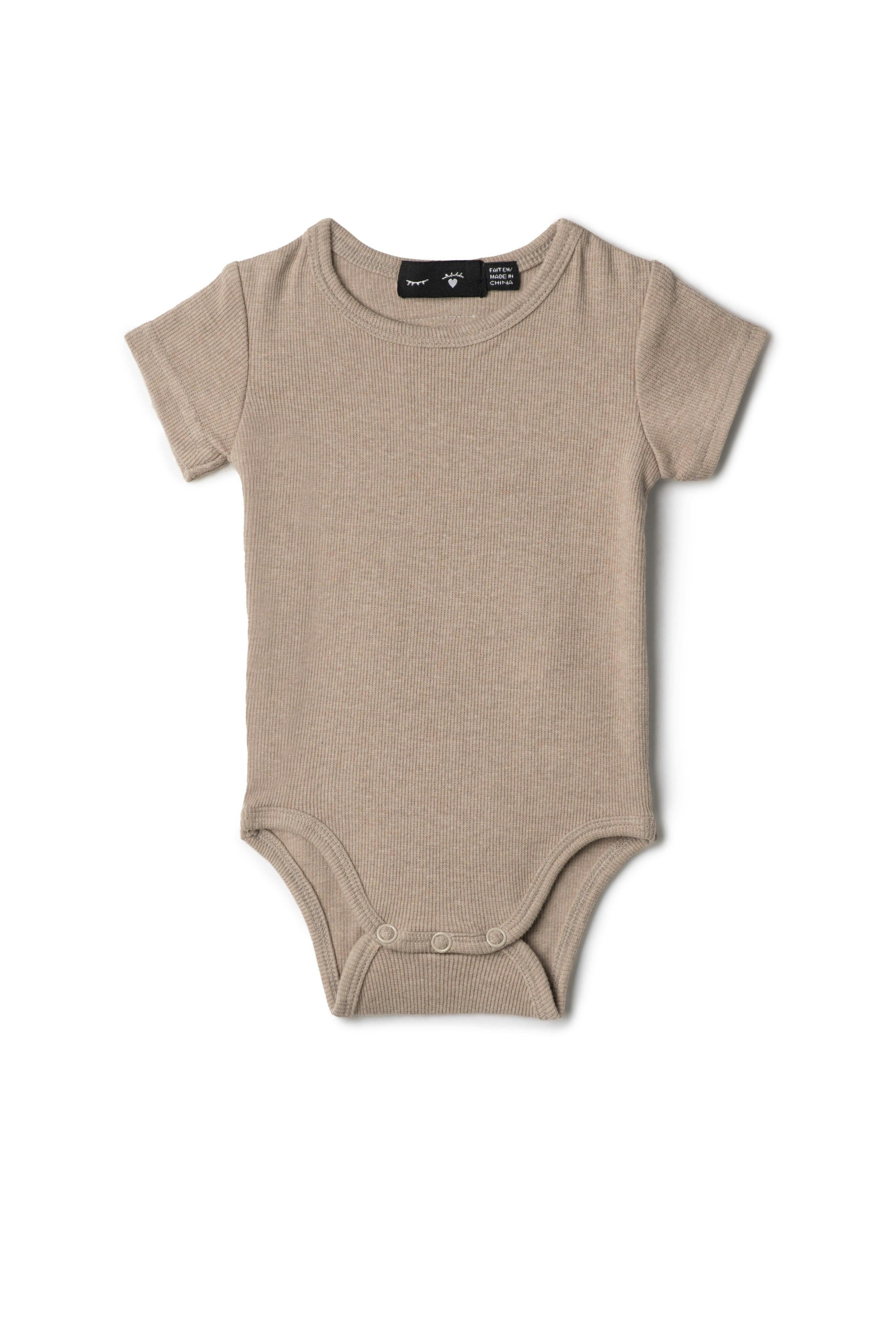 Soft Rib Baby Romper