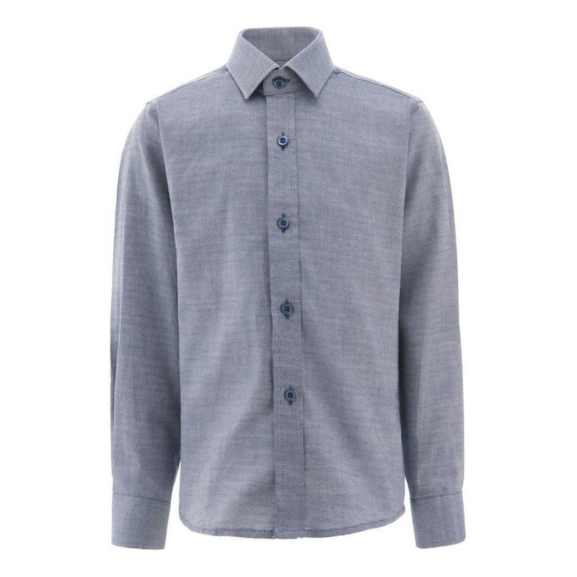 Navy Oxford Dress Shirt