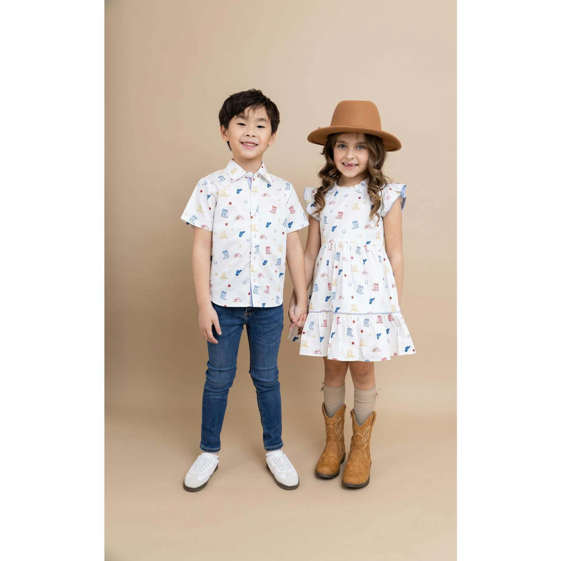 Western Shirt in Short Sleeves
