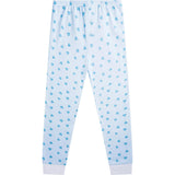 Love Heart Pyjama - Adult Blue