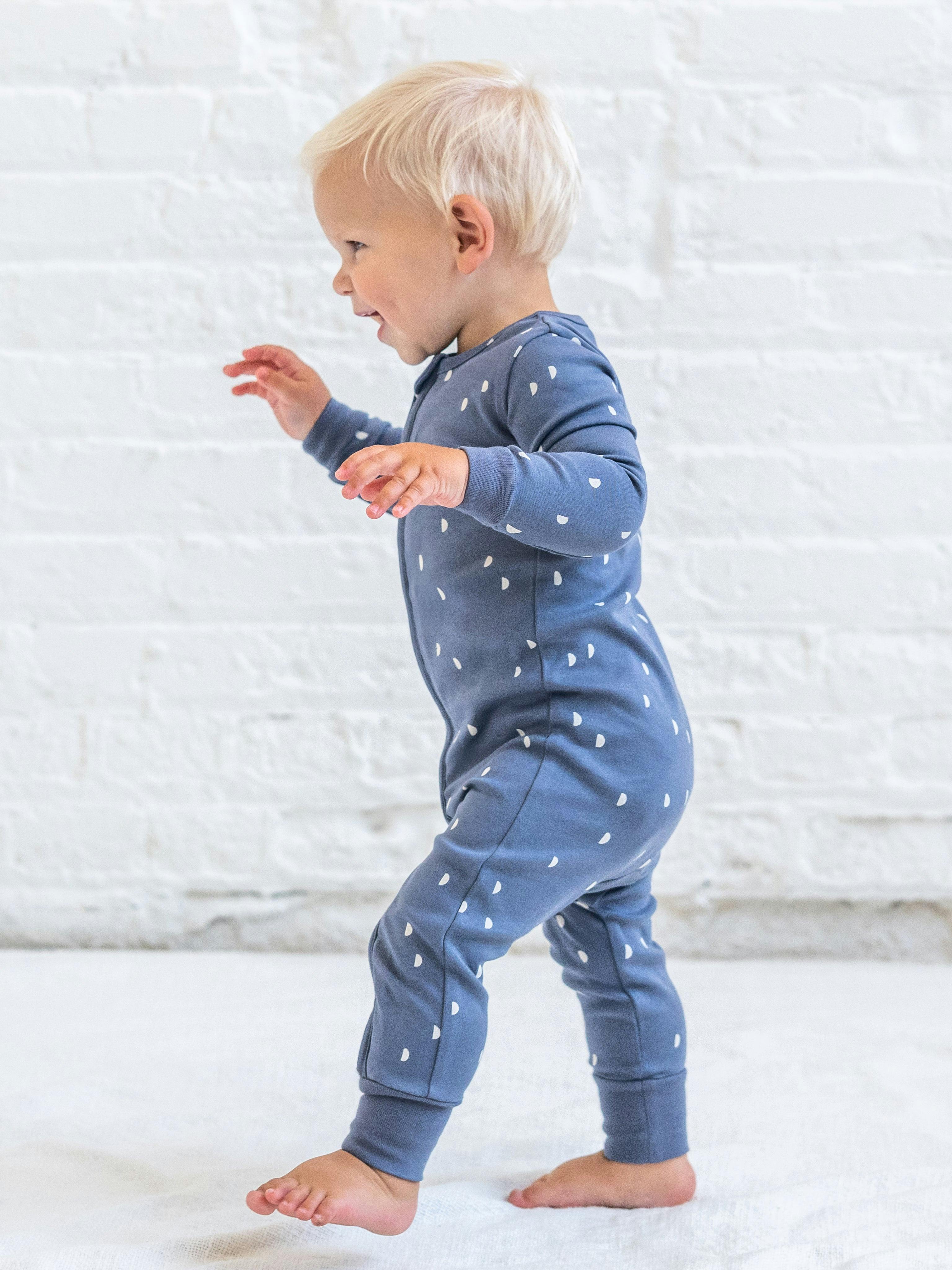 Zuno Footless Zipper Sleeper - Half Moon