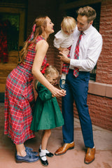 Ana Skirt in Christmas Cheer Plaid