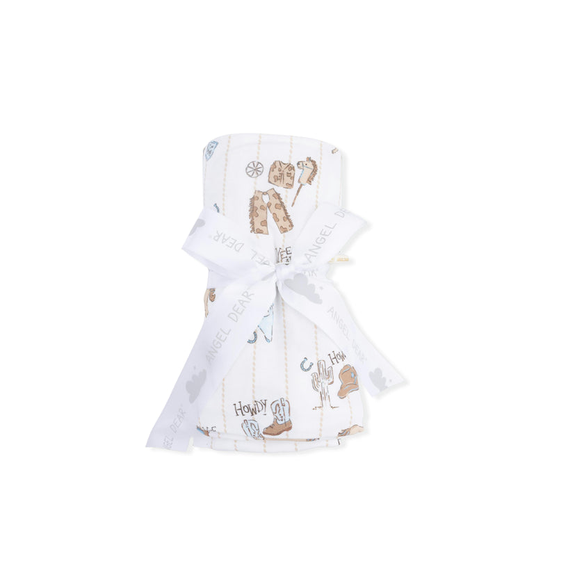 Cowboy Nursery - Swaddle Blanket