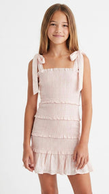 Reine Dress Baby Pink