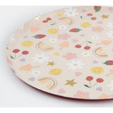 Happy Face Icons Dinner Plates