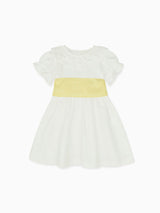 Vega Ceremony Dress with Silk Sash
