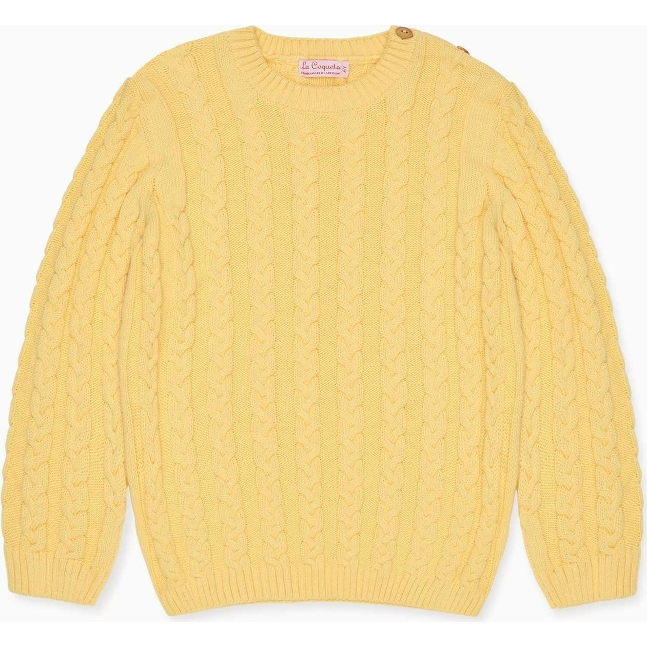 Lemon Emerson Cotton Boy Jumper