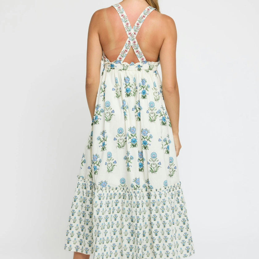 Bettye Maxi Dress in Party on Prairie