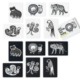 Jungle Art Cards for Baby