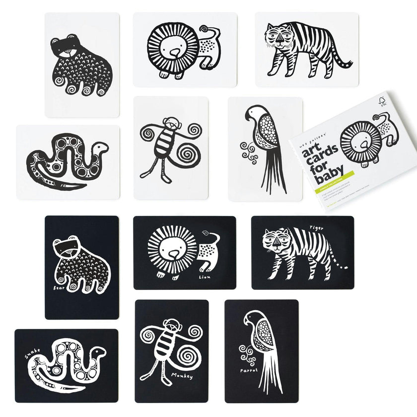 Jungle Art Cards for Baby