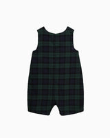 Baby Archie Smocked Romper in Nutcracker