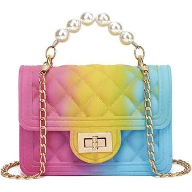 Mini Tie Dye Coco & Pearls Purse