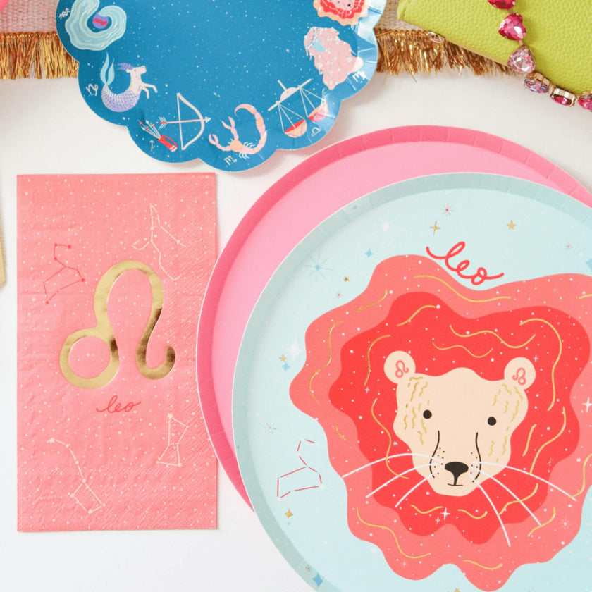 Zodiac Leo Guest Napkins
