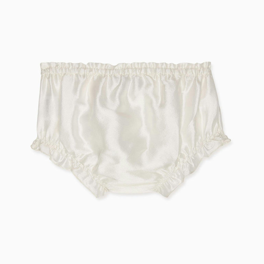 Ivory Manon Silk Ceremony Baby Girl Bloomers