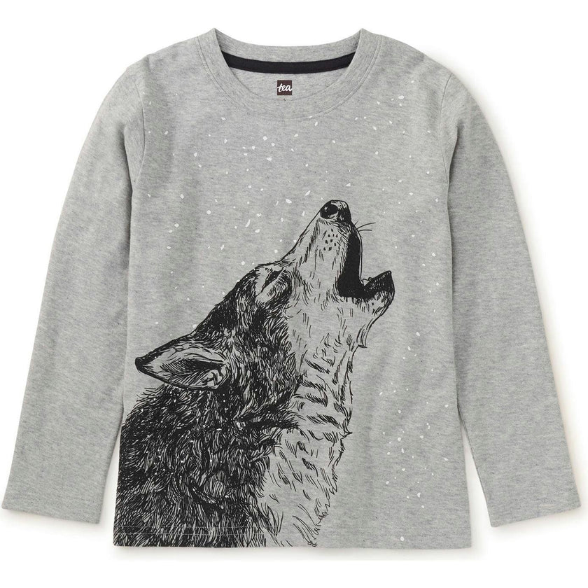 Howl Graphic Tee, Grey