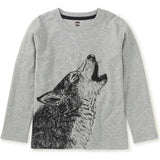 Howl Graphic Tee, Grey