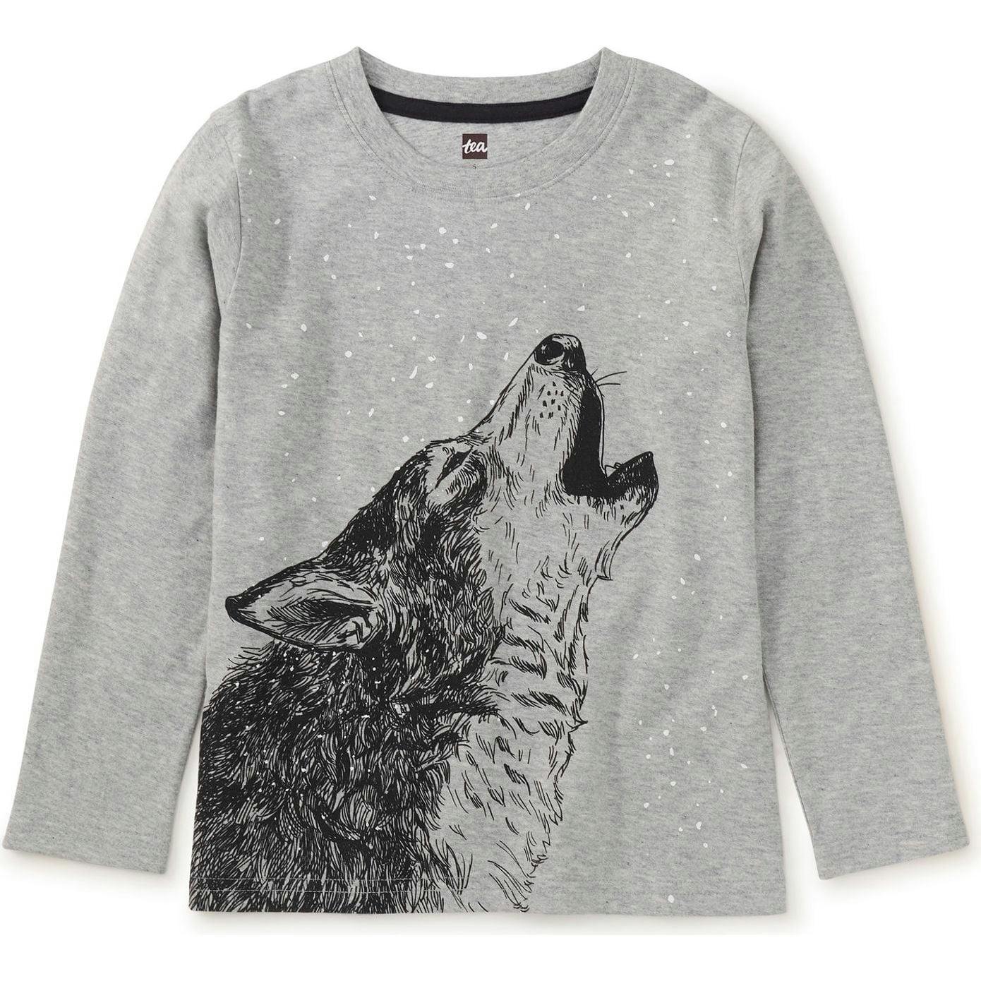 Howl Graphic Tee, Grey