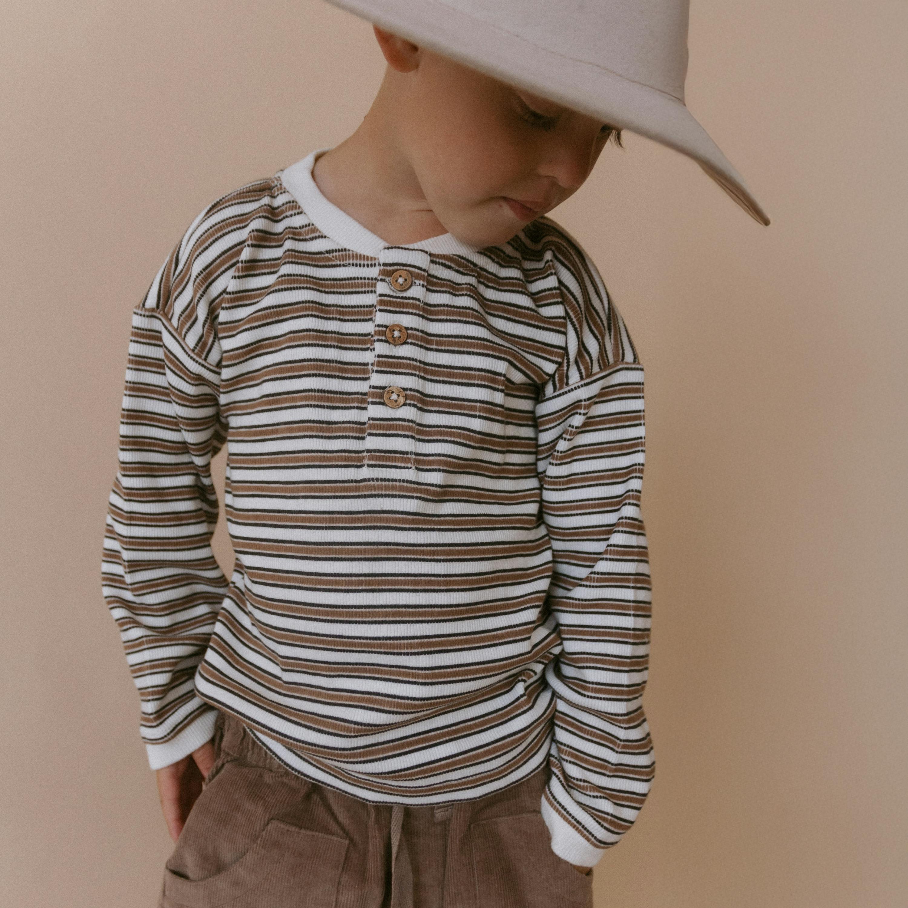 Organic Henley Tee