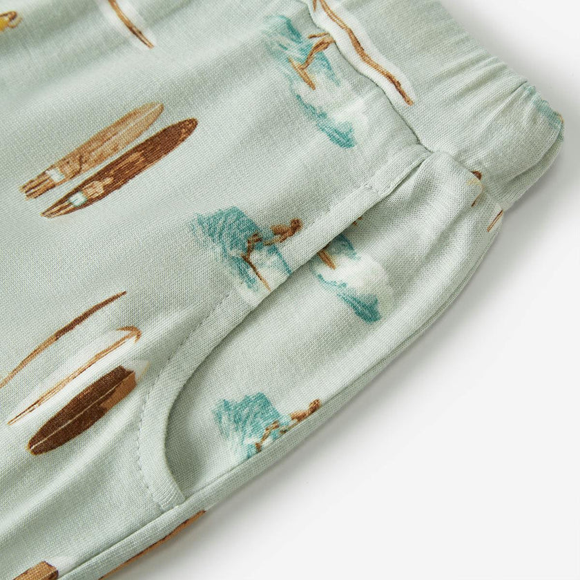 Vintage Surf Bamboo Baby Jogger Pants