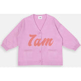 Baby Girls My Boxy Cotton V-Neck Cardigan