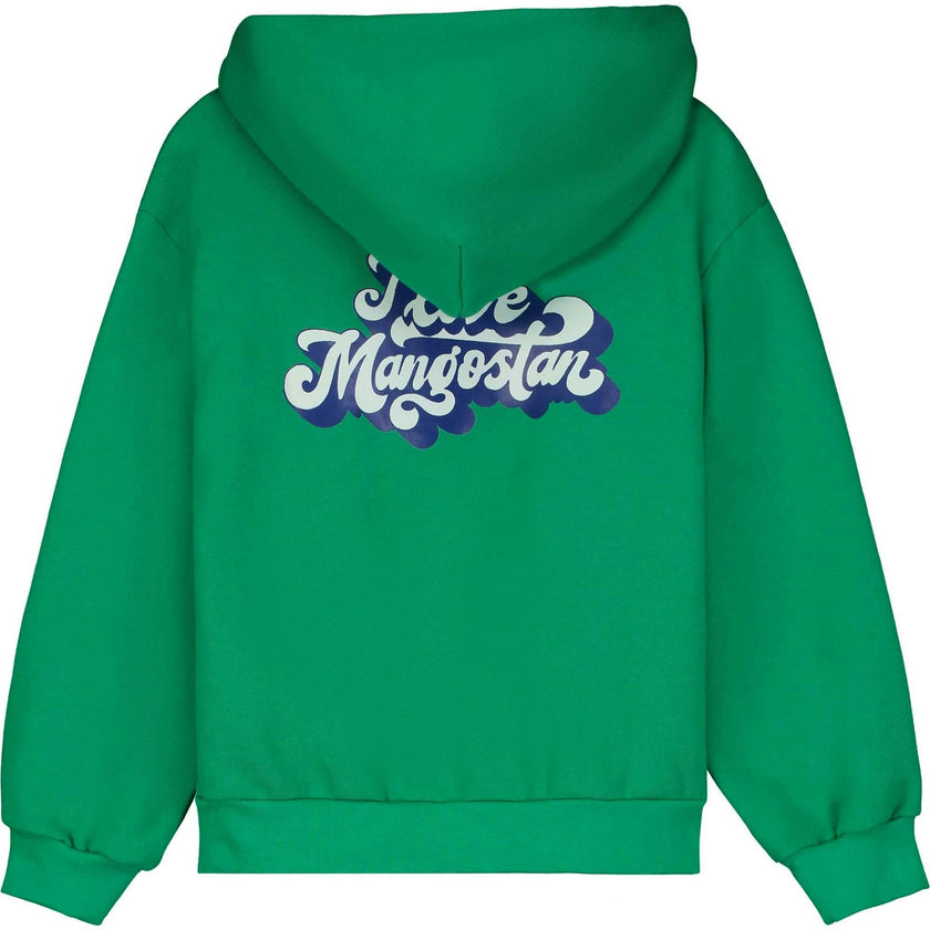 I LOVE MANGOSTAN ZIPPER HOODIE