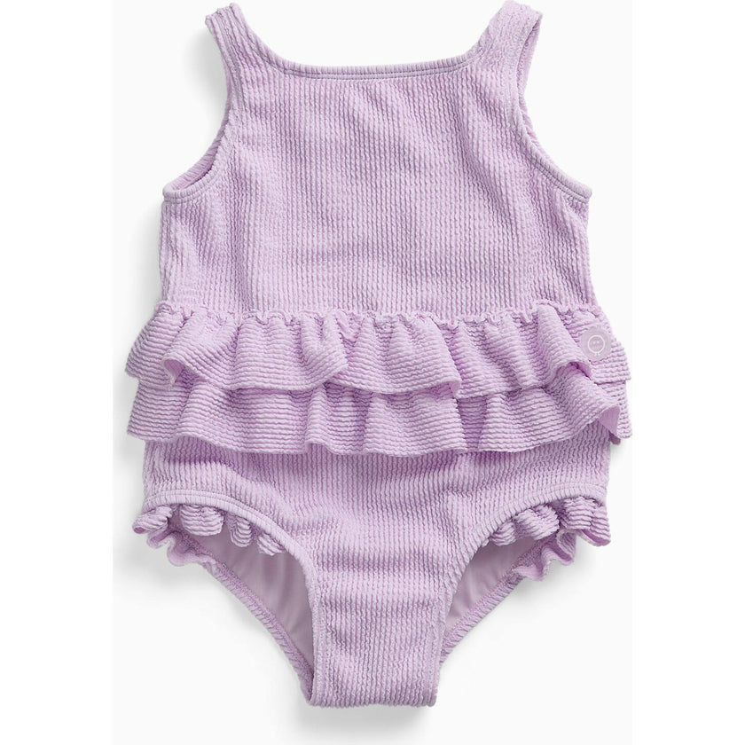 Frilled Swimsuit - Lilac