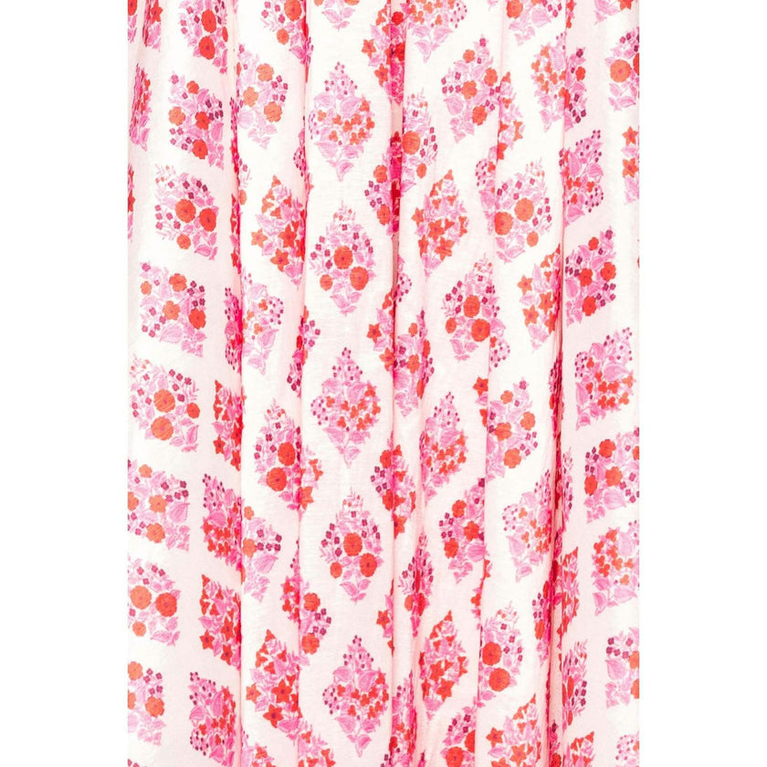 Kylie Dress in Rouge Lattice Floral