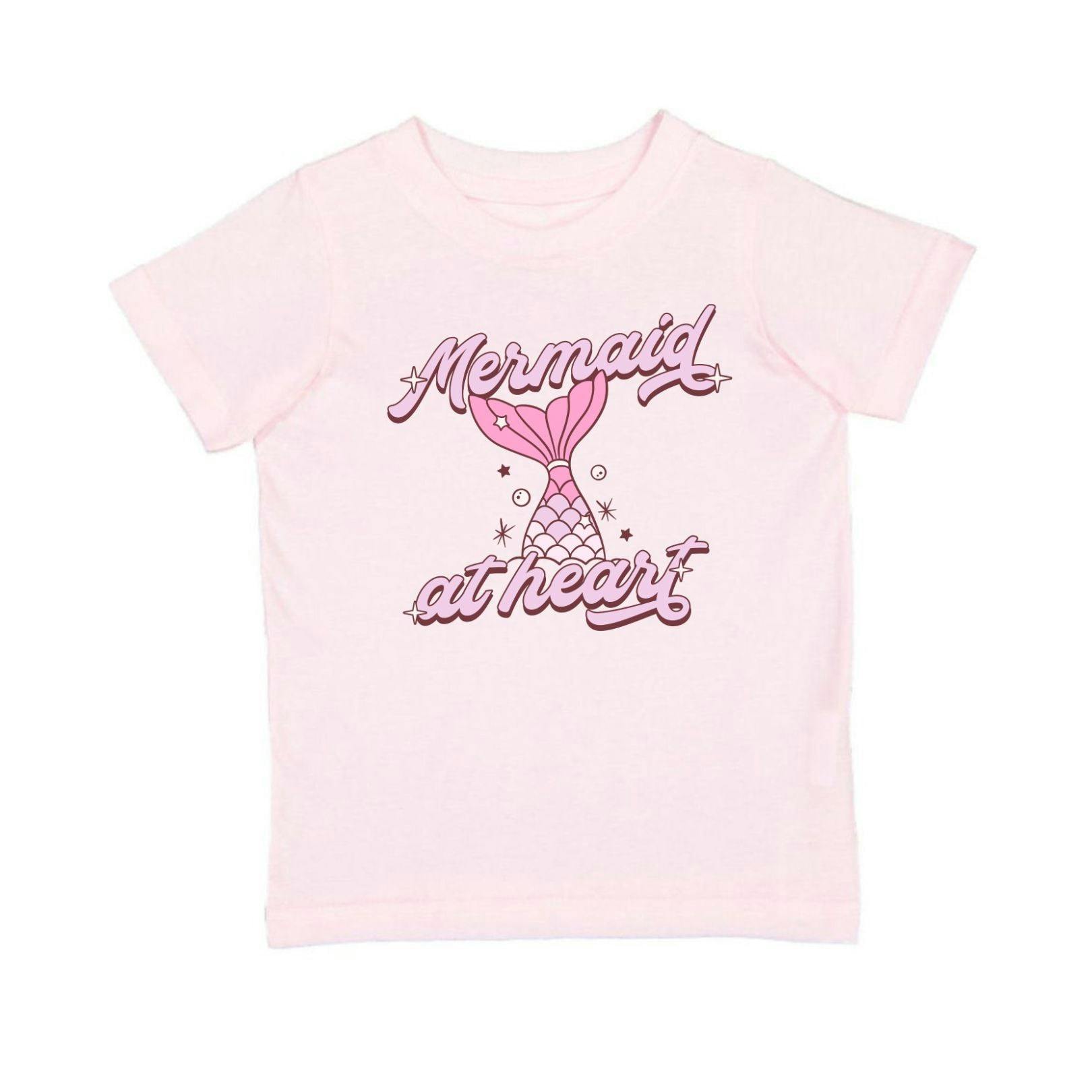 Mermaid At Heart Short Sleeve T-Shirt