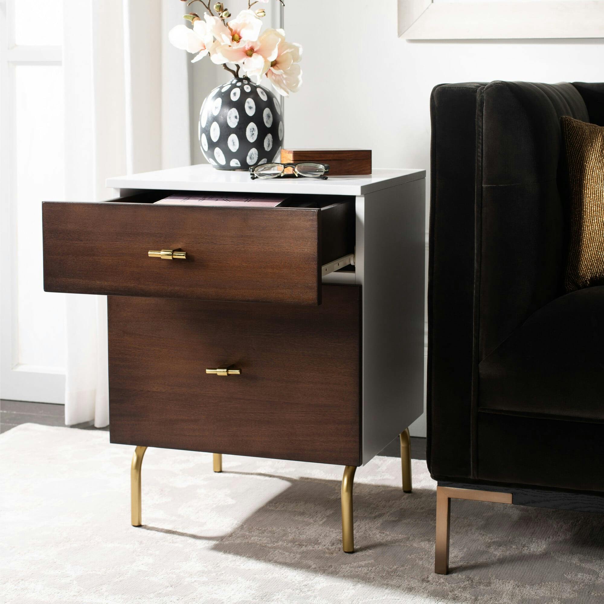 Genevieve 2 Drawer Nightstand