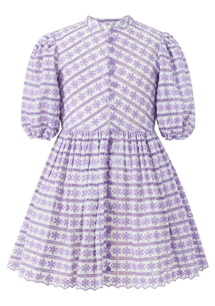Odessa Puff Sleeve Mini Dress